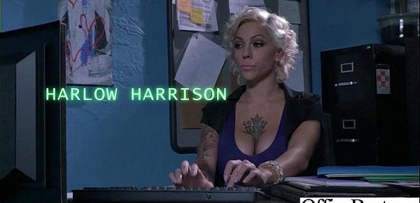 Sex Tape With Slut Busty Hot Office Nasty Girl (Harlow Harrison) video-22
